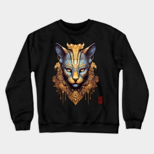 Evil cat Crewneck Sweatshirt